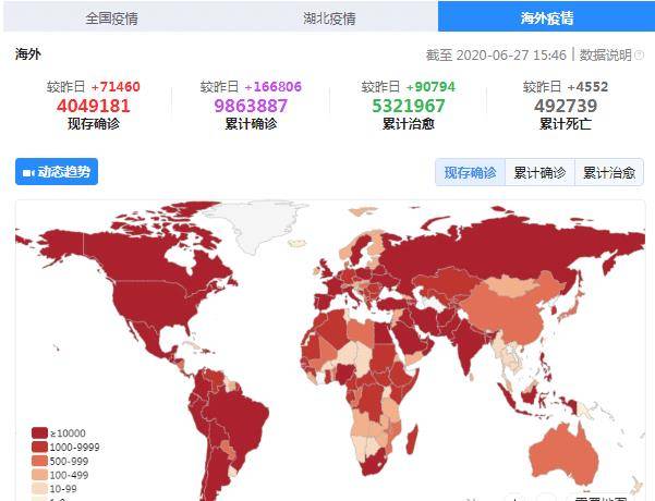 美国最新疫情6月